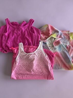 Girls Swim Cover Ups Lot of 3 Medium Size 8